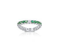 Anneau Gianni Carità Femme in Or blanc Tsavorite 0.91 Ct FA2563/OBTS - FA2563/OBTS